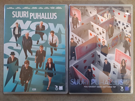 Suuri puhallus 1 ja 2 dvdt