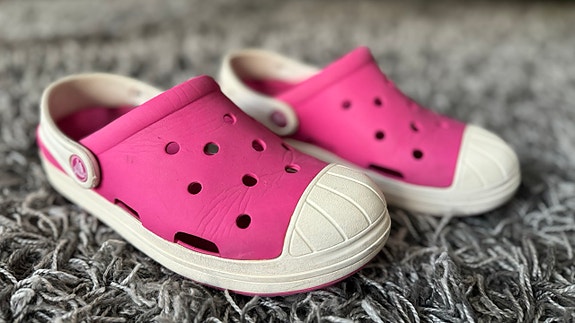 Crocs -kengät pinkki/valkoinen