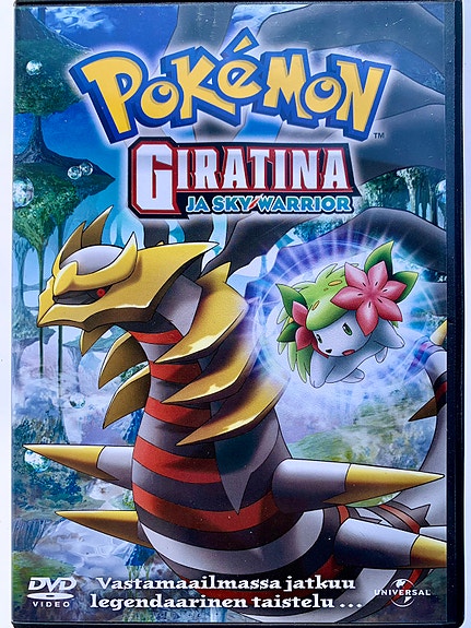 Pokemon Giratina ja Sky Warrior DVD
