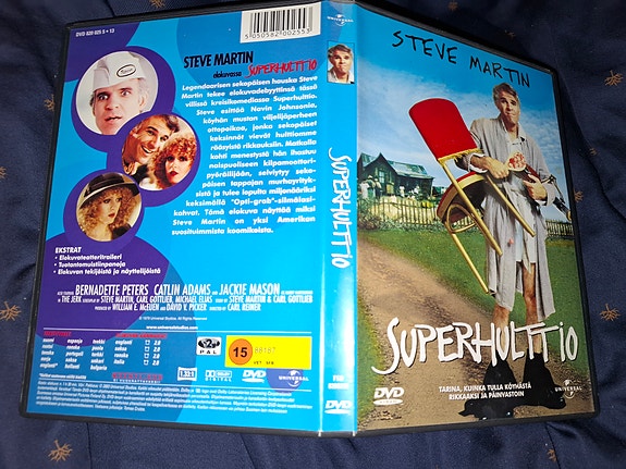 Superhulttio – Steve Martin DVD-elokuva