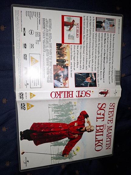 Sgt. Bilko DVD elokuva Steve Martin