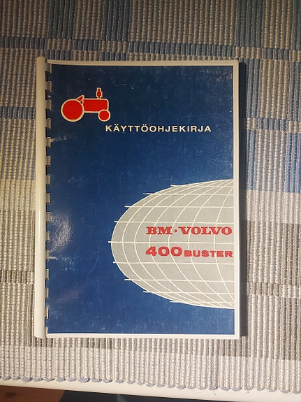 Volvo BM T-400 Buster käyttöohjekirja