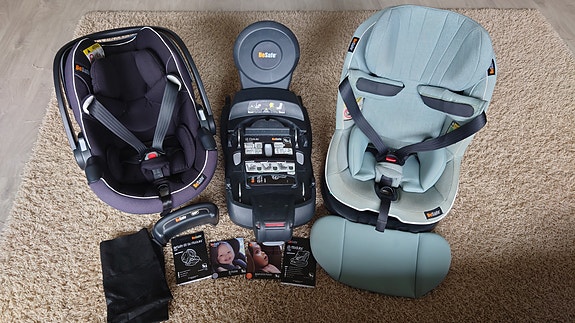 BeSafe iZi Modular -setti: Turvakaukalo, turvaistuin ja ISOFIX-telakka