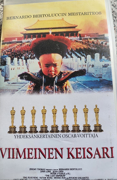 Viimeinen keisari VHS-elokuva