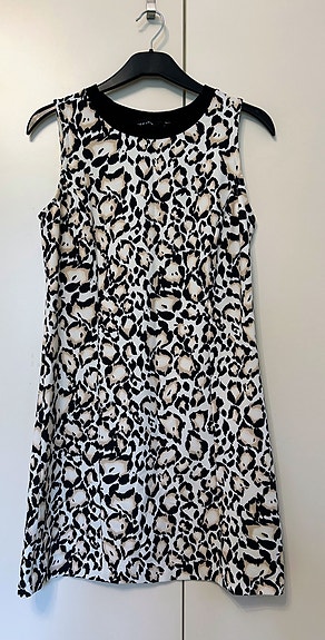 Leopardikuvioinen mekko, koko 38