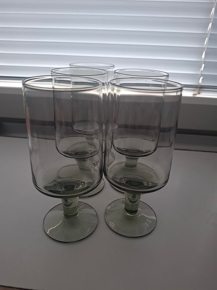 Iittala Karelia vihreät lasit