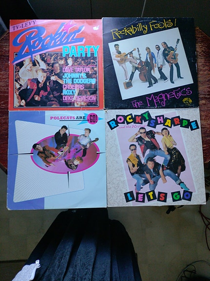 LP levyt Rock