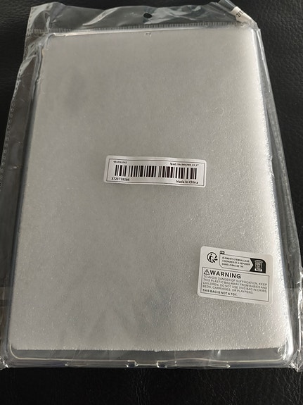 Anti-Slip iPad 10.2 2019/2020/2021 TPU Suojakuori - Läpinäkyvä