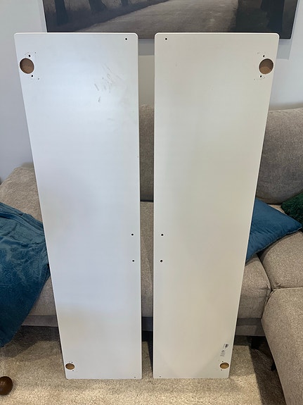 IKEA SMÅSTAD ovet, vetimet ja vaatetanko