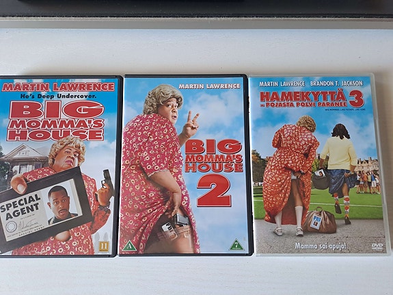 Hamekyttä 1-3 dvd