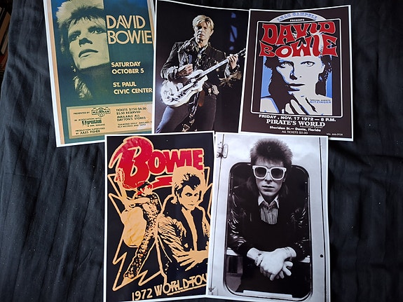 David Bowie julistesetti 5kpl