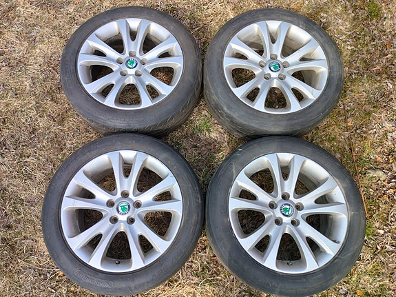 Skoda/VAG 17" 5x112 alumiinivanteet sarja(1)