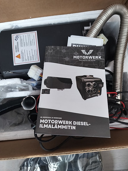 Motorwerk diesel lämmitin