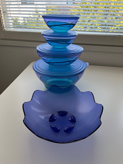 Tupperware elegance sarjan tarjoiluastiat