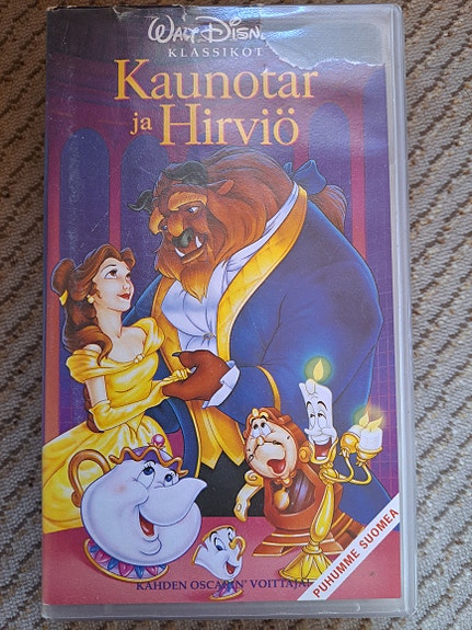 Kaunotar ja hirviö vhs