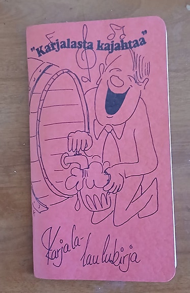 Karjala-laulukirja "KARJALASTA KAJAHTAA" Etelä-Saimaan Kustannus 1980