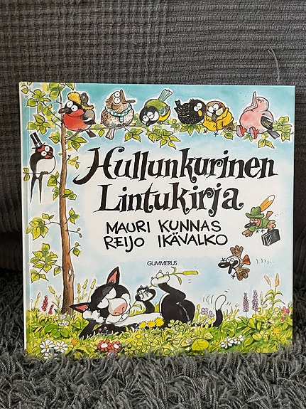 Mauri Kunnas Hullunkurinen lintukirja lastenkirja