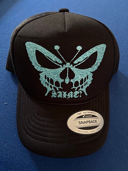 Snapback pääkallo lippis