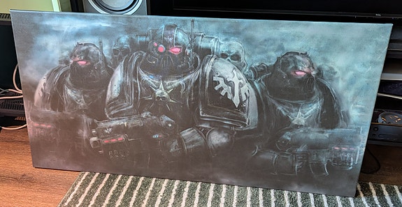 Warhammer 40k Space Marine taulu