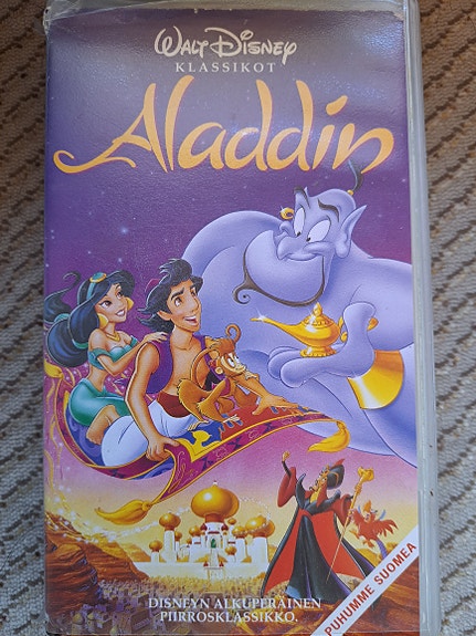 Aladdin vhs