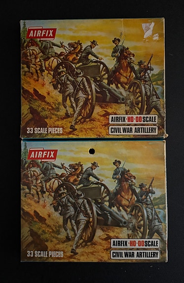 Airfix American Civil War Artillery HO/OO
