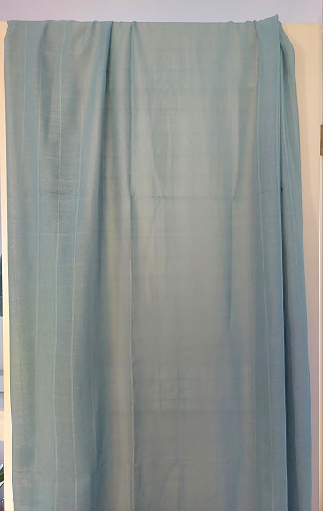 Hemtex turkoosi ohut verho, 1 kpl