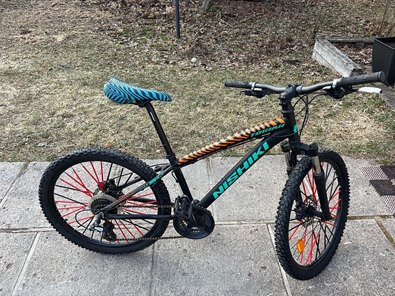 Nishiki lasten maastopyörä 24"