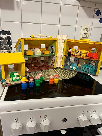 Fisher-Price talo 60-luvulta