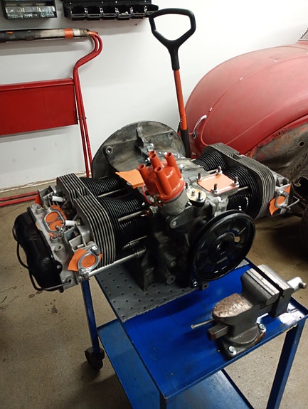 VW kuplan moottori 1600