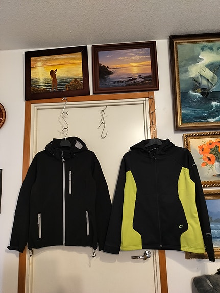 Halti softshell takki 40, uusi grizzly softshell takki m