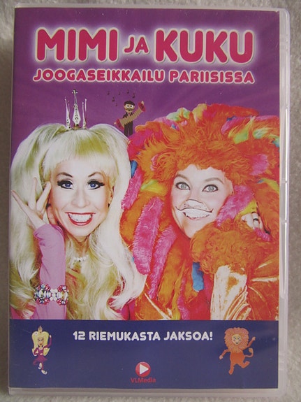 Mimi ja Kuku joogaseikkailu Pariisissa dvd