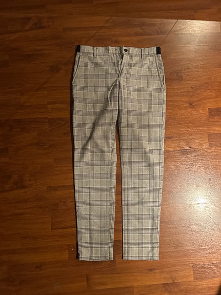 Zara ruudulliset housut , miesten housut, housut