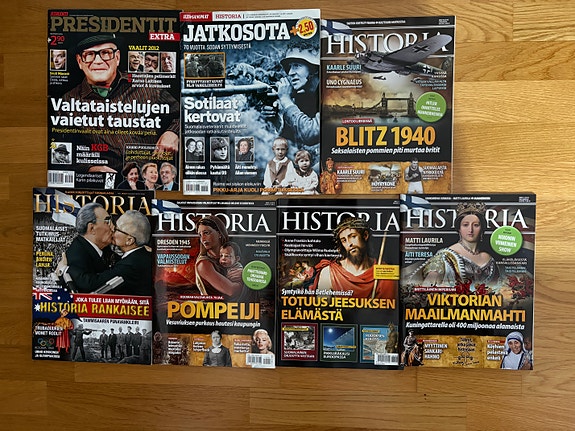 Historia lehtiä