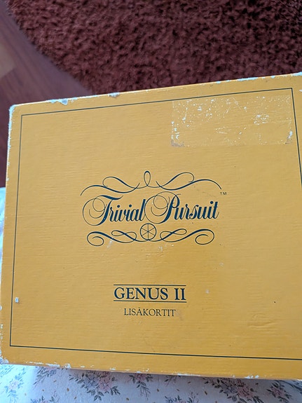 Trivial Pursuit Genus II lisäkortit lautapeliin