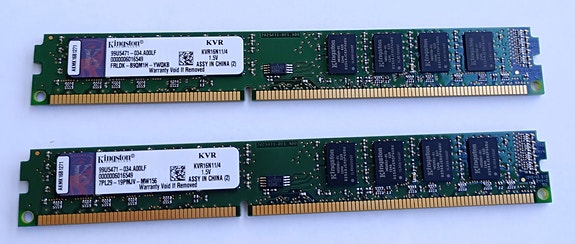 Kingston KVR16N11 RAM-muistit DDR3 1,5V