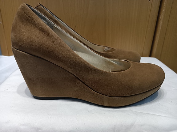 Vagabond 39/25cm mokkanahka kiilakorko platform avokkaat