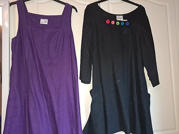 Violetti mekko M