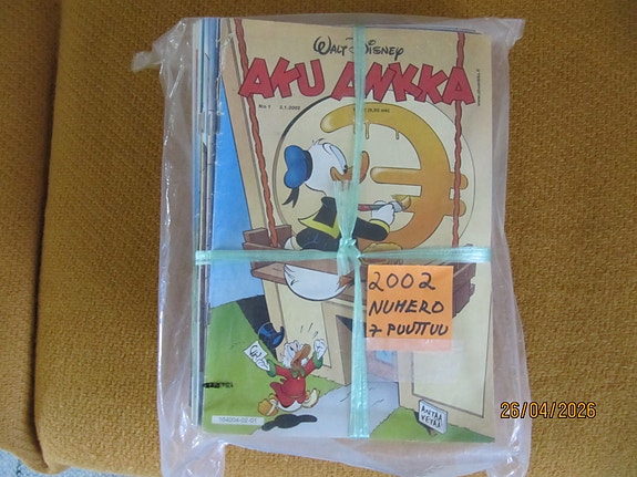 Akku-Ankka vuosikerrat 2002-2005