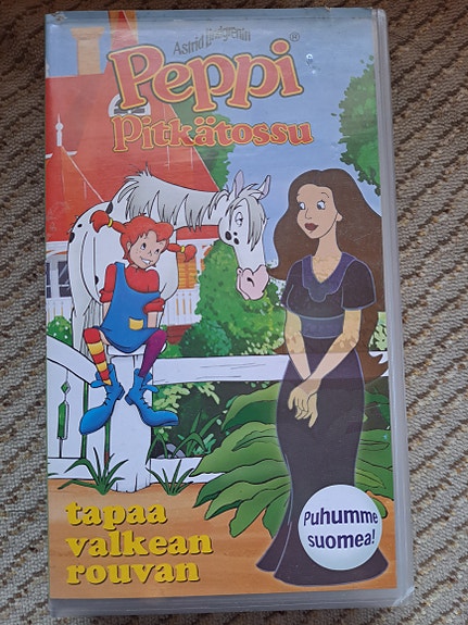 Peppi pitkätossu tapaa valkean rouvan vhs