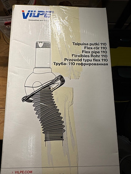 VILPE Taipuisa putki 110 flex-pipe