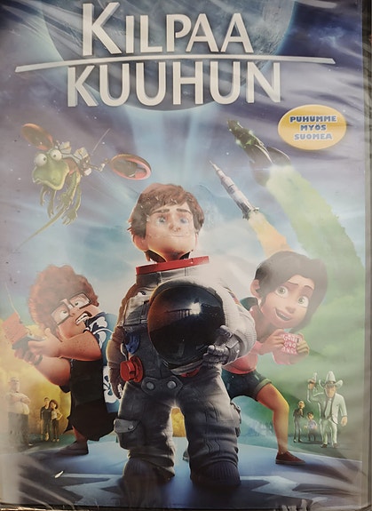 Kilpaa kuuhun, UUSI lasten animaatioelokuva DVD