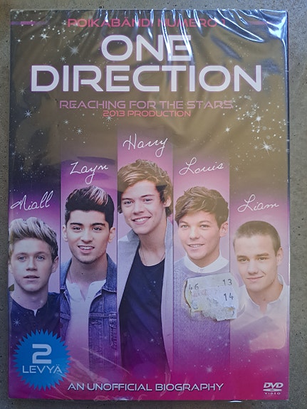(Uusi) one direction reaching for the stars 2-disc dvd