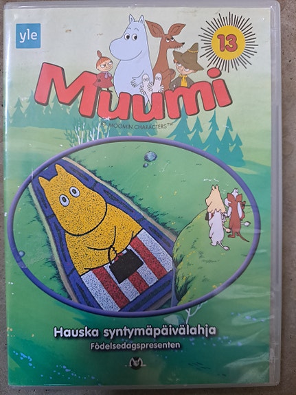 Muumi hauska syntymäpäivälahja dvd