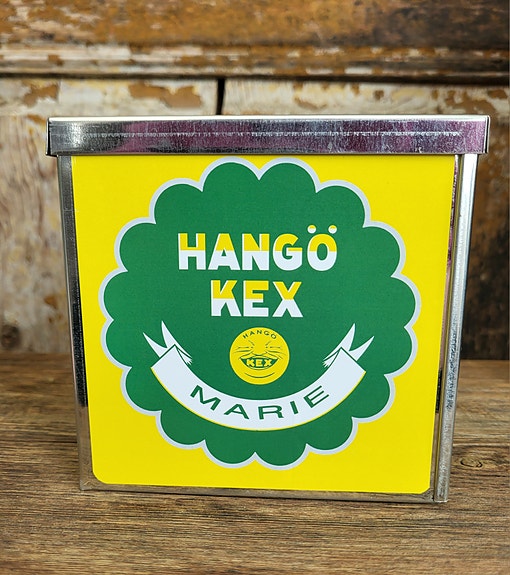 Hangon keksiä peltirasia