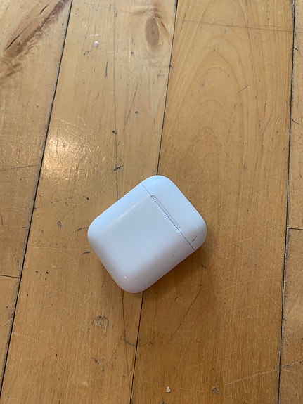 Apple langattomat nappikuulokkeet kotelo