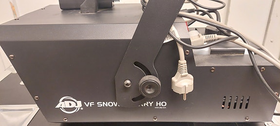 ADJ VF Snow Flurry HO DMX lumikone, vain testattu
