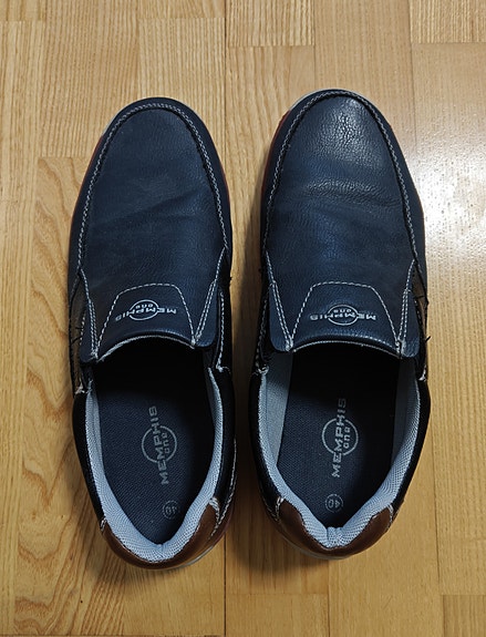 Memphis loaferit koko 40 tummansiniset-ruskea