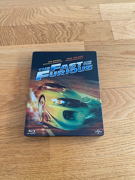 Fast And the furious blu ray steelbook