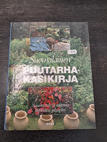 Suomalainen puutarhakäsikirja kirja