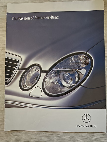Mercedes-Benz E-sarja esite / myyntiesite